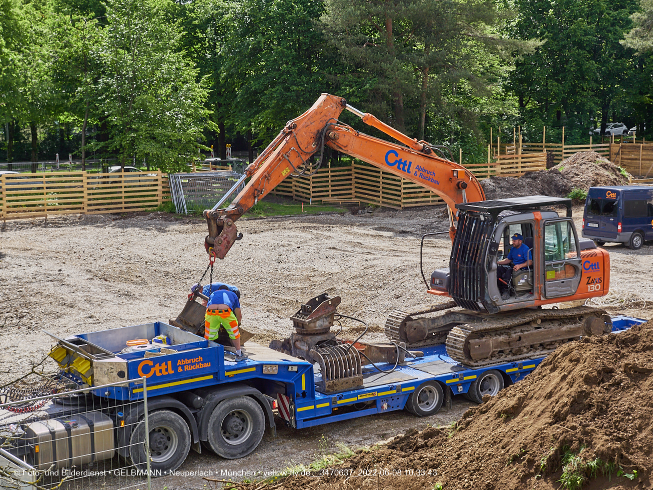 08.06.2022 - Baustelle zur Mütterberatung und Haus für Kinder